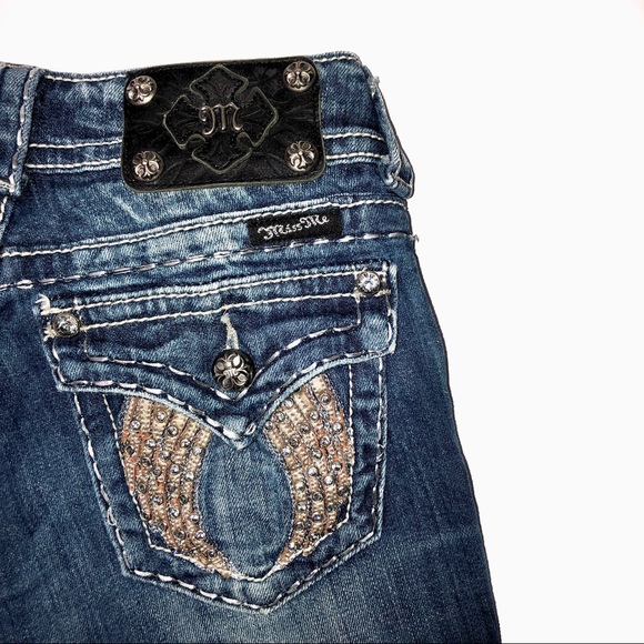 miss me rhinestone jeans